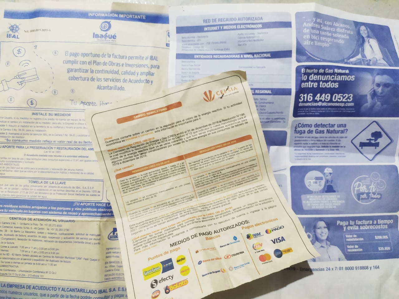Cómo pagar la factura de Alcanos por internet 